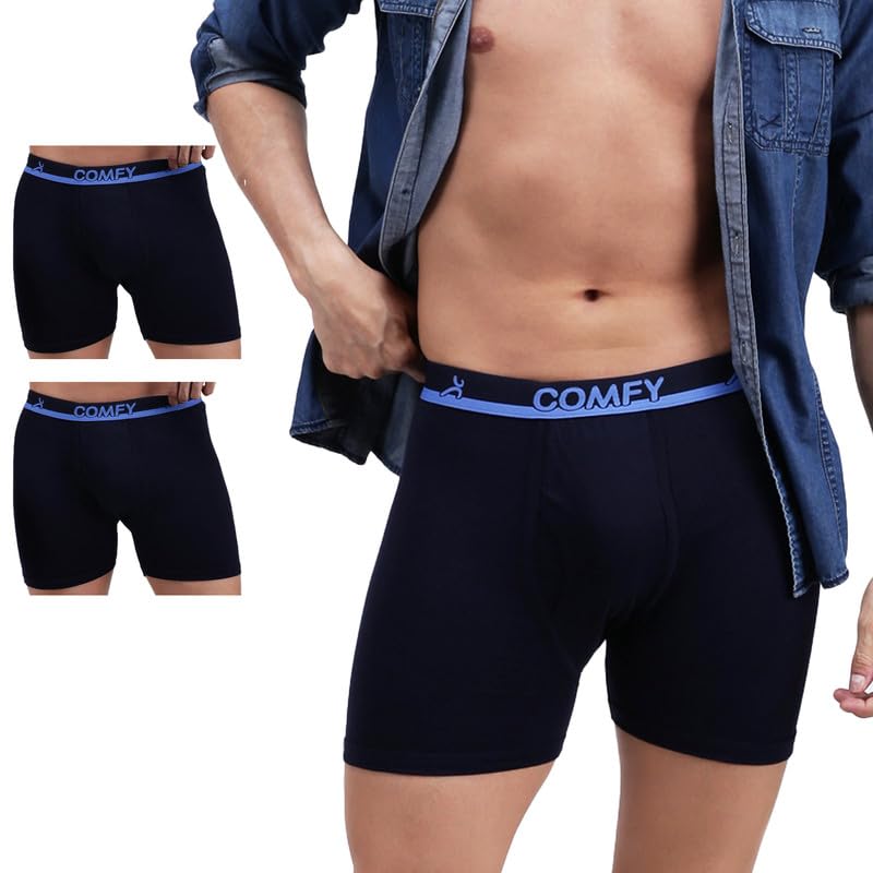 Image of Amul Comfy Men's Trunk Underwear | Soft Outer Elastic | Soft Waistband | Breathable Comfortable Innerwear | Color May Vary
