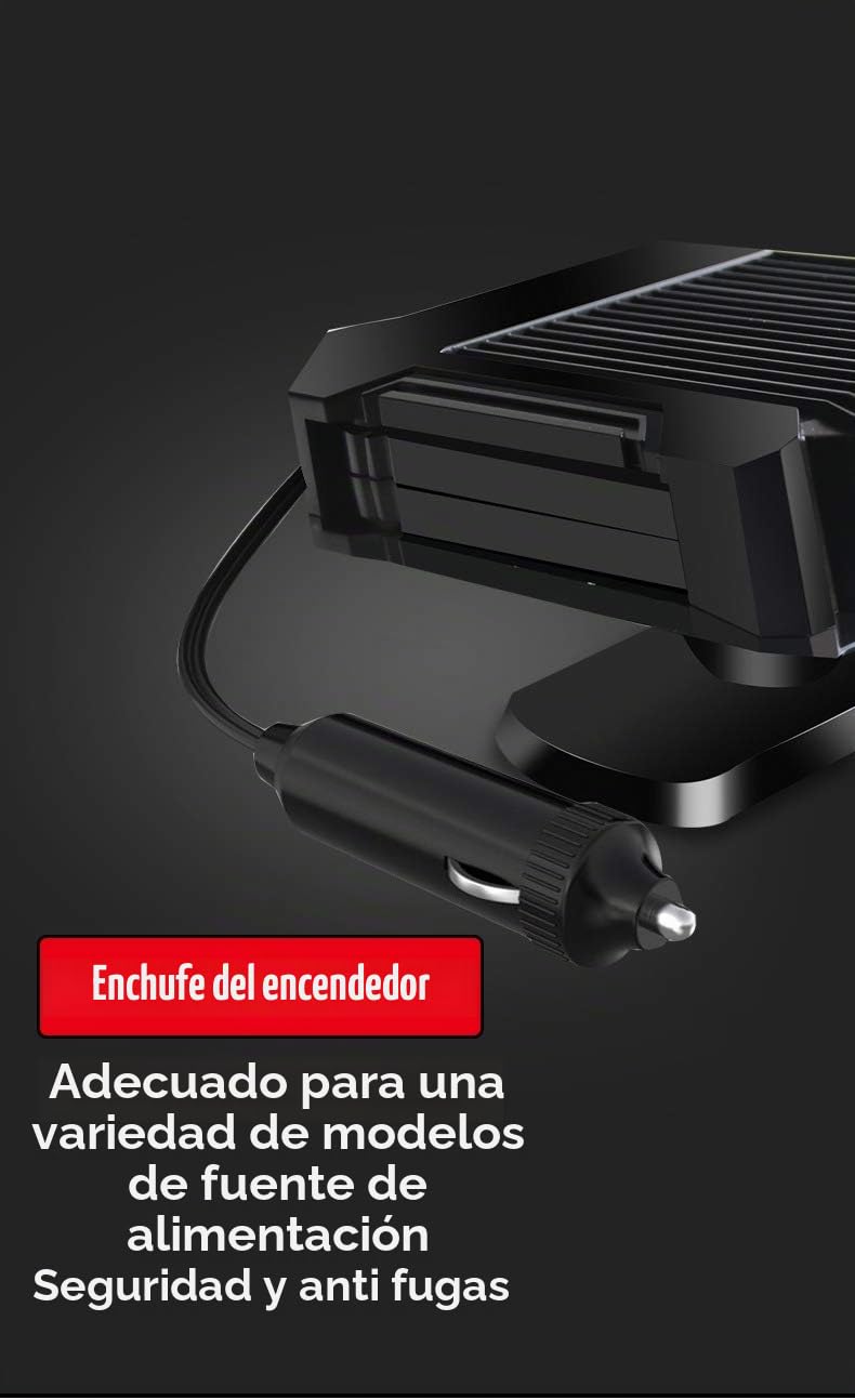 Baceyong Calentador de coche Desempañador 2 en 1 Calentador de parabrisas 12V 300W - Desempañador de calentamiento rápido Desempañador