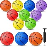 Jerify 12 Pack Official Size Rubber Basketballs for...