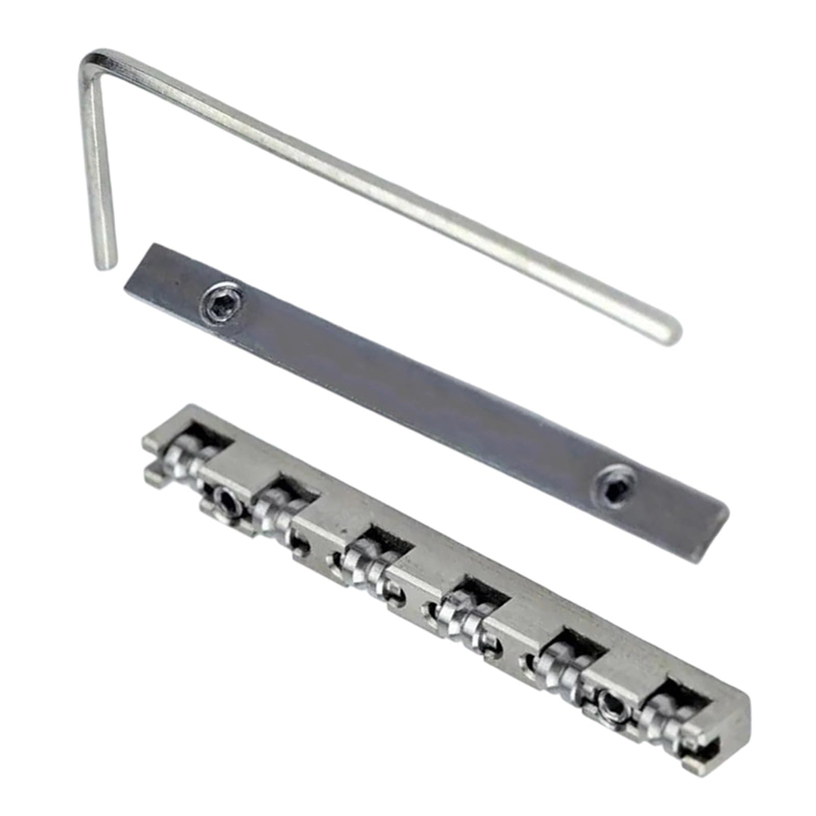 Capotasto Per Chitarra A 6 Corde Regolabile In Lega Di Titanio Da 42 Mm/43 Mm Sostituzione Del Capotasto Per Chitarra | Capotasto per chitarra in lega di titanio regolabile in altezza, 42 mm e 43 mm (43 mm)