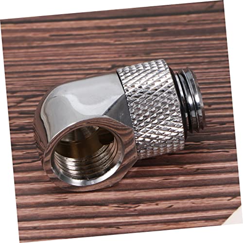Codo giratorio para refrigeración líquida de pc con conector de latón hembra macho de 3 series 7
