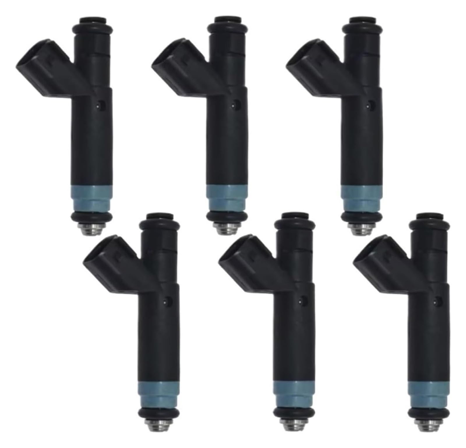 Oil Petrol Fuel Injector Nozzle for Chrysler 2005-2008 Car Fuel Injector Nozzle 1/4/6X/ 04861238AC(6PCS)