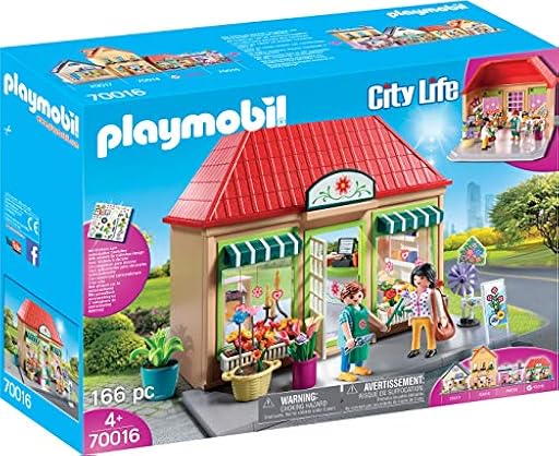PLAYMOBIL City Life 70016 Mi Floristería, A partir de 4 años | Ya disponible en tu tienda friki favorita! En mundofriki.es!
