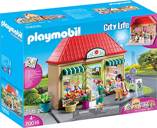 PLAYMOBIL City Life 70016 Mi Floristería, A partir de 4 años