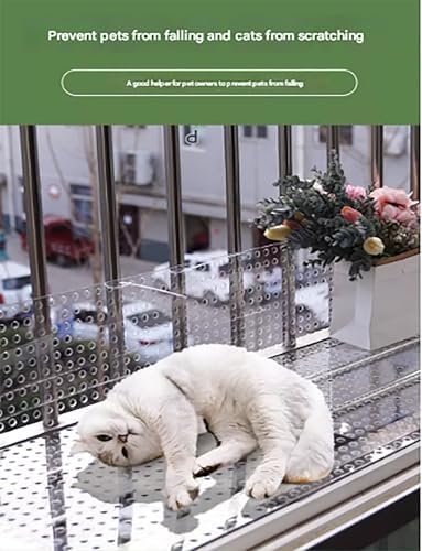 Lightweight Perforated Polycarbonate Sheets, Durable Plastic Mesh Panels, Leak-Proof Window Pads for Home & Garden, Versatile Outdoor Use, UV Resistant, Easy Installation