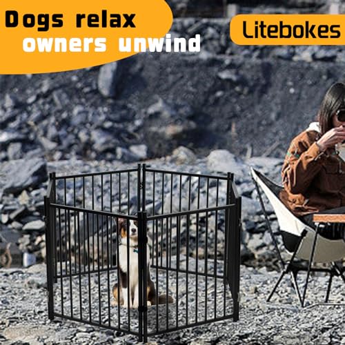 Dog Playpen Indoor, 4 6 8 Panels Metal Dog Fence,Playpen for Medium/Small Dogs, Portable Pet Puppy Playpen for Indoor Outdoor (4 Panels) Dog Playpen Indoor, 4 6 8 Panels Metal Dog Fence,Playpen for Medium/Small Dogs, Portable Pet Puppy Playpen for Indoor Outdoor (4 Panels)