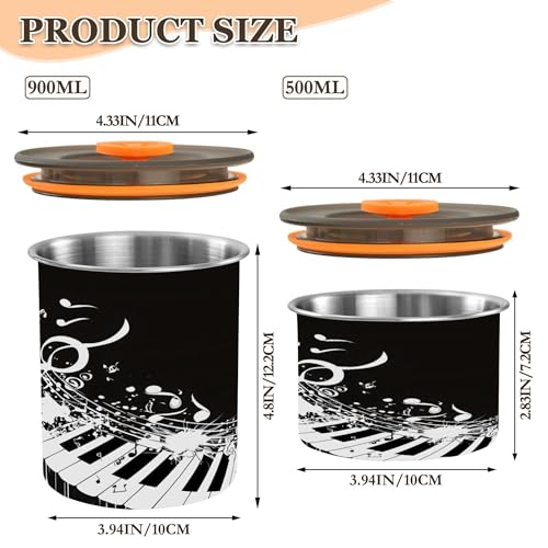 Frasco hermético para café de acero inoxidable Kigai 17 oz miniatura 3