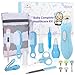 Lupantte Set para Cuidado del Bebé, 18 Piezas Kit de Aseo para Bebé con Lima de Uñas Eléctrico, Aspirador Nasal Bebé, Cepillo de Pelo y Peine, Set Cuidado Bebé Recien Nacido para Viaje y el Uso Diario
