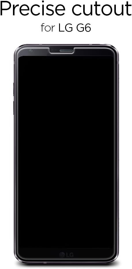 Spigen Tempered Glass LG G6 Screen Protector [ Case Friendly ] [ 9H Hardness ] for LG G6 (2 Pack)