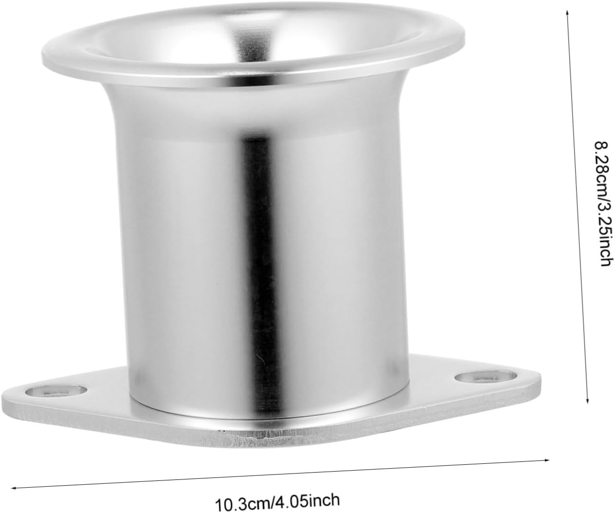 Ae86 Air Horn Accessory 4pcs Aluminum Funnel Kit Easy Fit Intake with Double Screw Holes