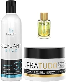 Borabella 3D Selagem Organica 350ml E Máscara Pratudo 300g