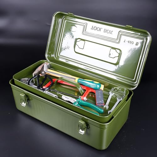 Récipient de rangement pour outils de réparation durable en fer lourd - 2