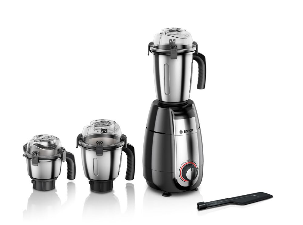 Bosch TrueMixx Pro MGM8836MIN 1000 Watt 3 Jar 100% Copper Ball Bearing Motor with 5 years Warranty Mixer Grinder, (Black) (B0CGM2QG1D) Amazon Price History, Amazon Price Tracker