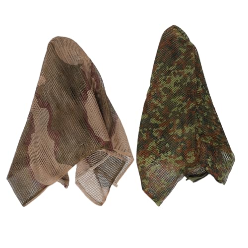 Écharpes camouflage en maille contre la chaleur et les UV