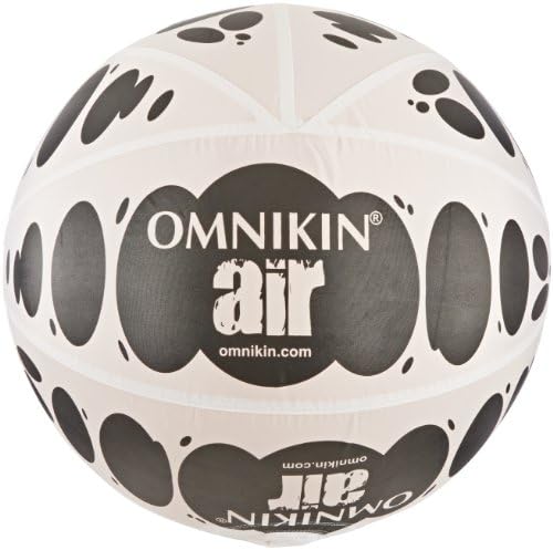 OMNIKIN Black/White Air Ball, 24" Diameter