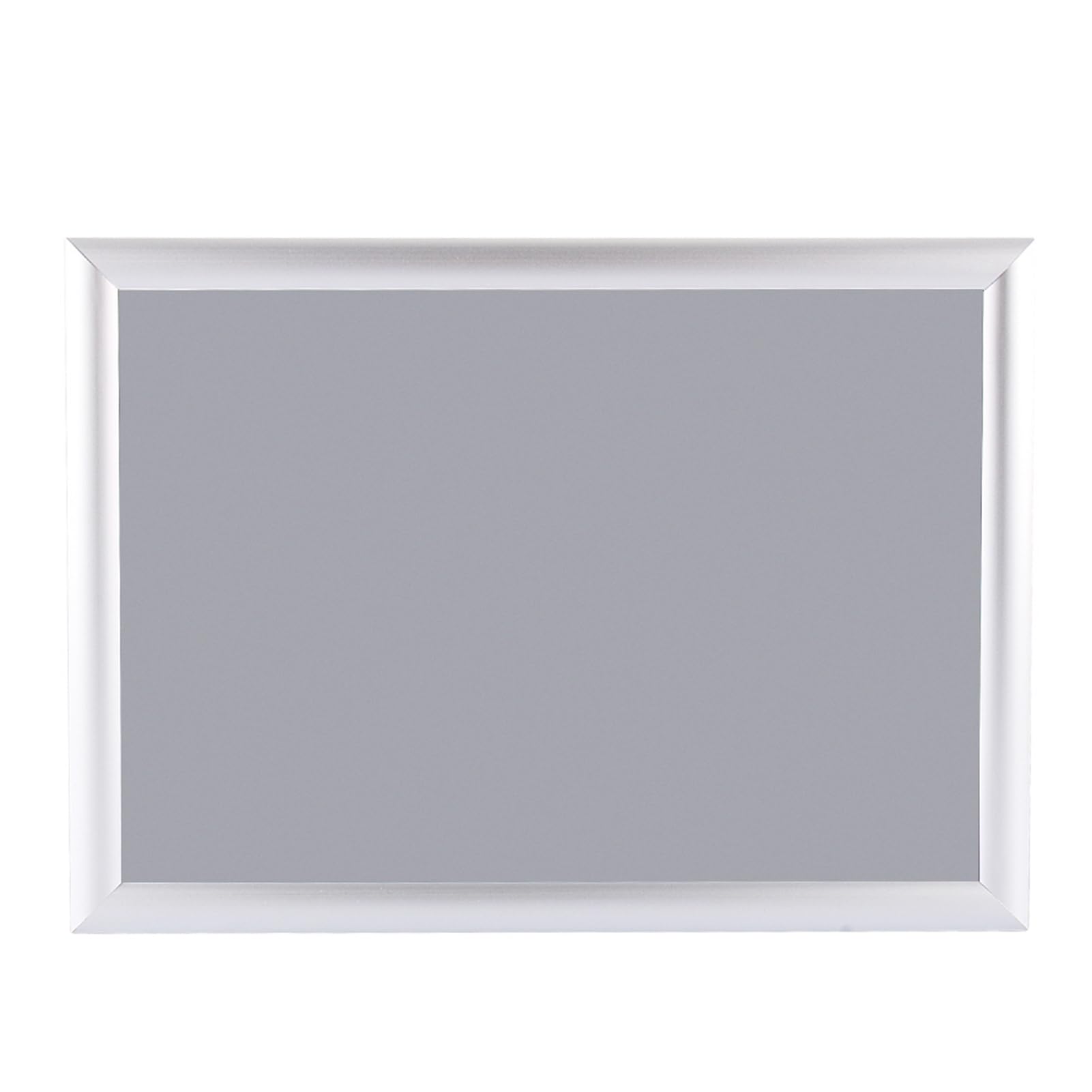 Marhynchus Cornice per Poster A4 Porta Poster in Alluminio Confezione da 5 24 X 32,5 Cm Caricamento Frontale Copertura in PVC Antiriflesso Espositore da Parete per Avvisi Menu Certificati Ufficio