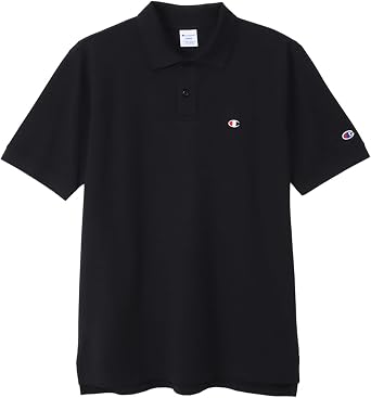 Champion C3-Z358Z/C3-F356 Mens Polo Shirt, Short Sleeve, 100% Cotton, Embroidery, One Point Logo, Basic