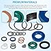 328.12031 Floor Jack Seal Replacement Kit for Sears Craftsman 2 Ton Floor Jack (59 PCS, for All Years)