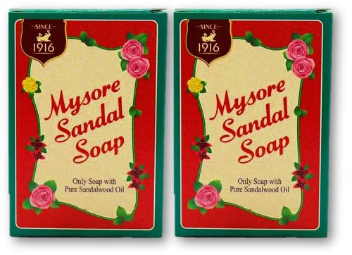 Image of Mysore Sandal Soap 75g (Pack of 2) Unique