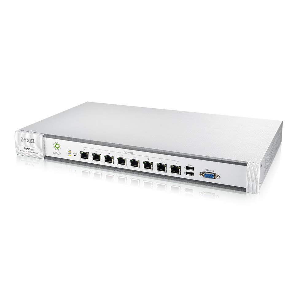 ZyXEL Nebula Cloud Security 300 VPN Idp Gateway (servicio incluido por 1 año) Incluye administración de nube y licencia de servicio IDP NSG300