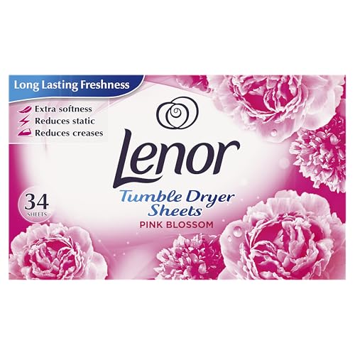 Lenor Tumble Dryer Sheets Sparkling 34's