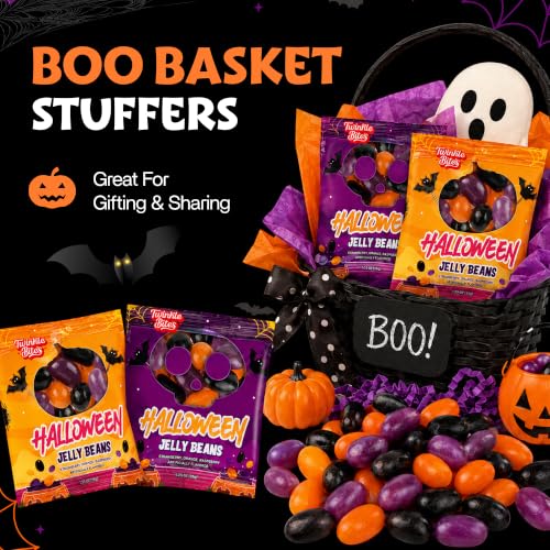 15 Pack Halloween Jelly Beans Candy – Bulk Trick or Treat Candies – Strawberry, Orange, Raspberry Delicious Flavors – Great Use, For Kids, Party Favor, Classrooms Partys, Goodie Bags, Boo Basket Stuffers - image 5
