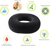 Ecosafeter Fánk Alakú Coccyx Párna Irodai Székhez Terhesség és Sciatica Fájdalomra 2