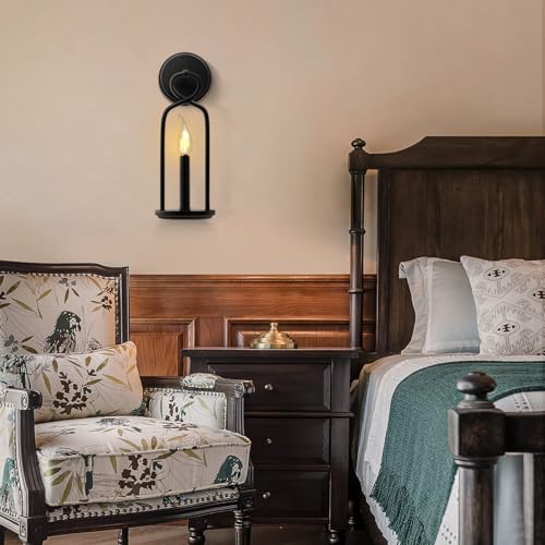 Hymela HYMELA4H9106101 V06 Vintage Candle 1-Light Wall Sconce thumb #3