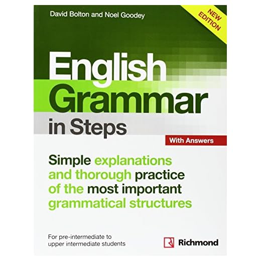 NEW ENGLISH GRAMMAR IN STEPS BOOK WITH ANSWERS - 9788466817530