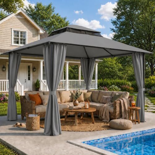 COBIZI 10x10 Heavy-Duty Gazebo