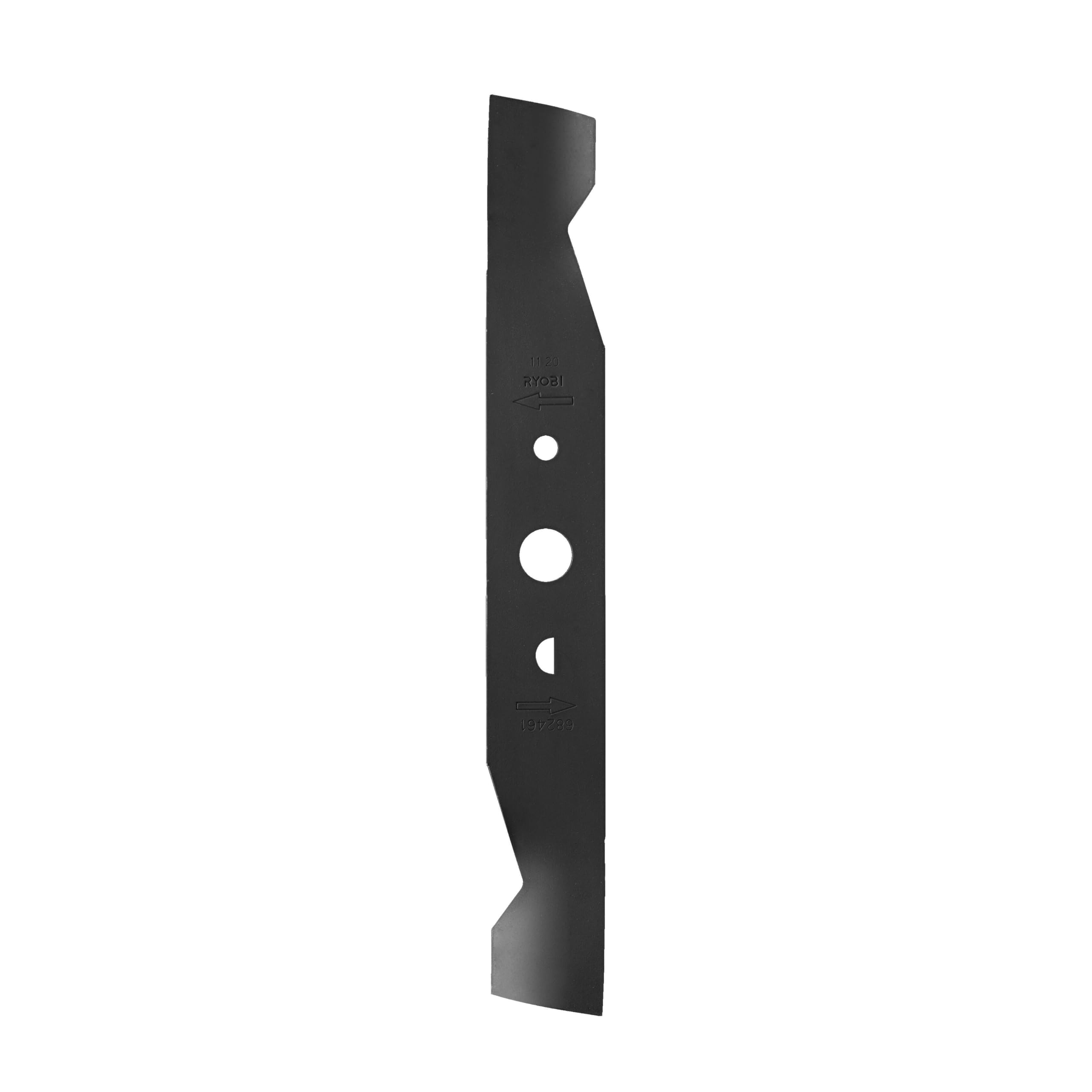 RYOBI - 2 Ersatzklingen 38 cm (speziell zum Aufheben) für Riders Zero-Turn mit Akku RY72ZTRX76-210 / RY72ZTRX76D2C-210 - RAC423