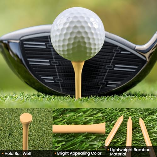 FINGER TEN 500-Count Wood Tees