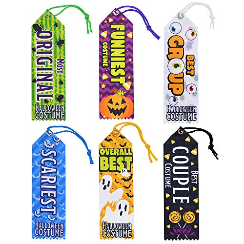 JOYIN 24 pièces Trophées Médaille Halloween et Rubans de Trophées pour Remise de Prix d'halloween Récompenses pour… - Image 4