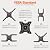EZISE Full-Motion TV Wall Mount for Most 26-55 Inch TVs, Articulating TV Mount with Swivel & Tilt, Universal Corner Bracket with Extension Arm, Space Saving Design, Max VESA 400x400mm Up to 86lbs
