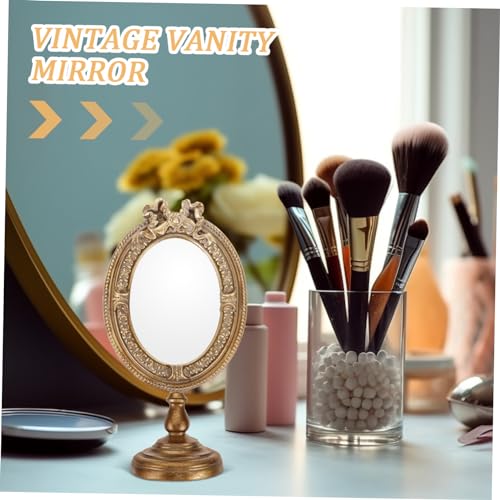 Miroir coiffeuse résine pour corriger le manque de lumière - 4