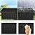 ZEUKMXOO 75 Gallon Outdoor Storage Box Waterproof,350LBS Lockable Patio Storage Box for Patio Cushions,Garden Tools and Tools Storage,Outside Storage Box-Black