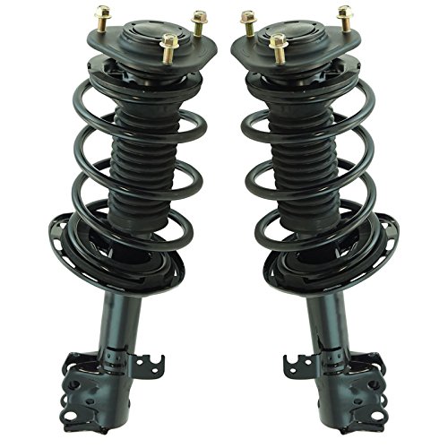 Image of TRQ Front Strut & Spring Assembly Set | For 14-19 Toyota Corolla Driver & Passenger Side Pair