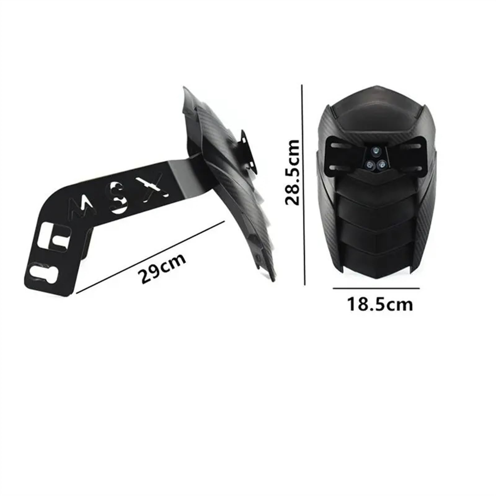 Parafanghi moto Per Parafanghi Moto Msx125/SF Paraspruzzi Posteriori Accessori Moto Parafango
