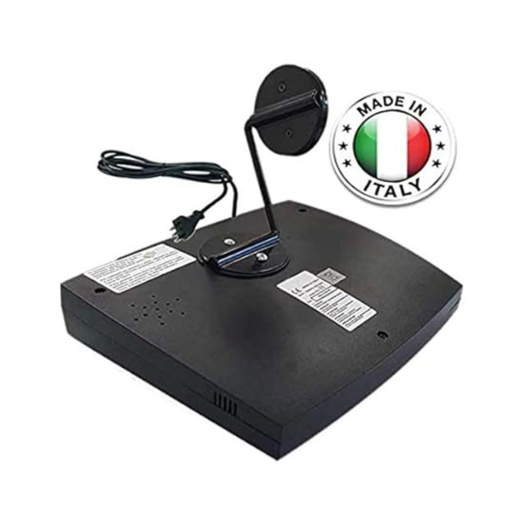 Eliminacode Display LED due cifre Rosso + Radiocomando LED + Kit ancoraggio Muro - Visore Plug & Play “TURNIX” Sistema Accodamento Sportelli ● IMPRETECH INTERNATIONAL GROUP® ● Made In Italy