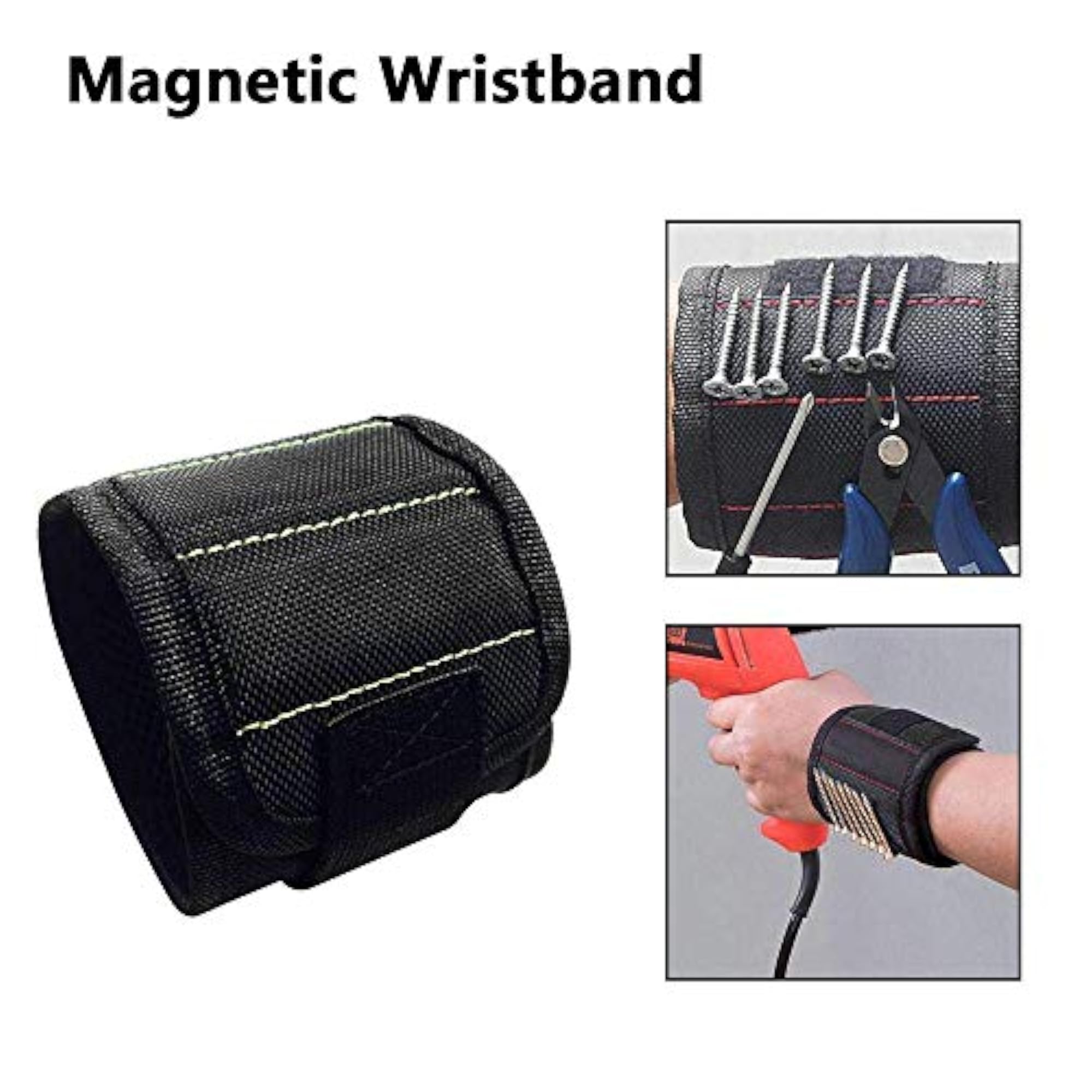 Magnetic Wrist Band Tool Belt for Holding Tools