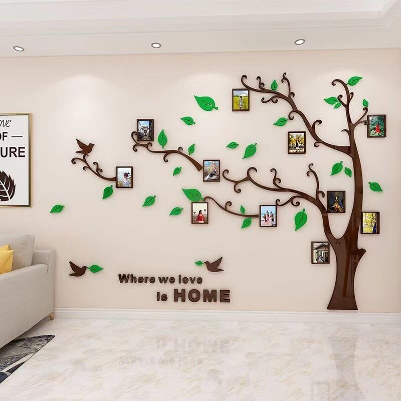 Purekay Large 3D Tree Sticker Wall Stickers
