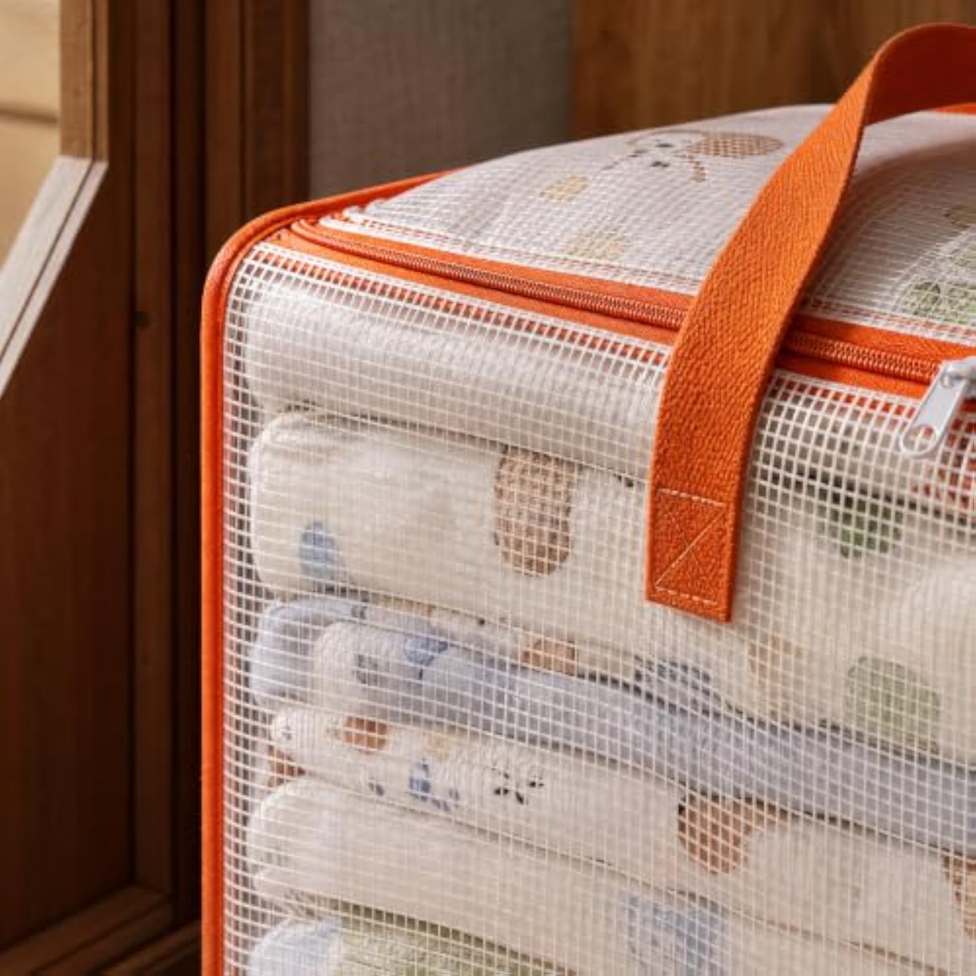 Large Waterproof Wardrobe Storage Bags with Reinforced PVC