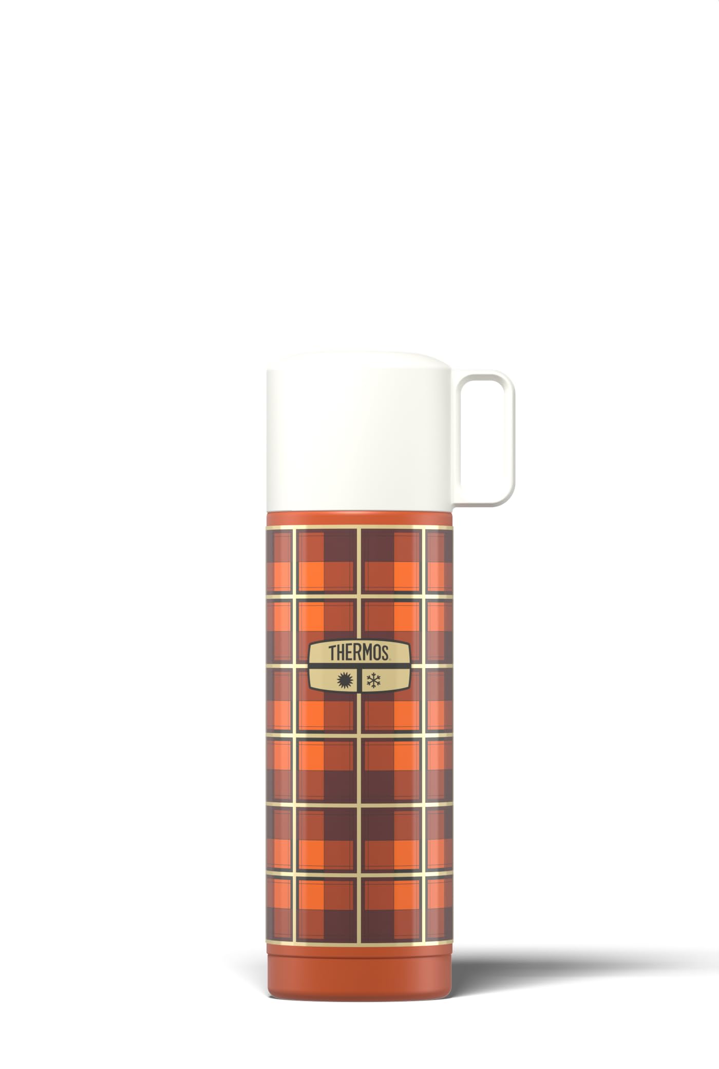 Thermos Revival Retro Orange Drinks Flask (500ml) 18h Hot | 24h Cold