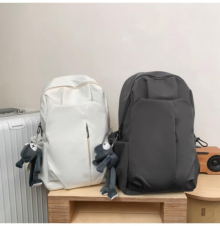 Image of JKaur Couple Schoolbags | Large Capacity Backpack for Junior School Boys & College Girls | Simple & Fashionable