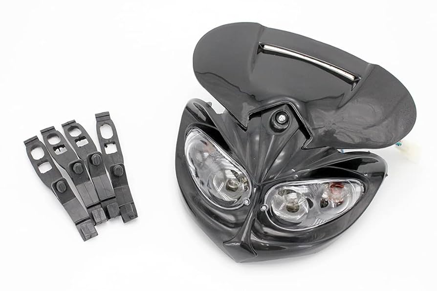 crf250l 純正ヘッドライトカウル ホンダ CRF250L ライトカウル ヘッド 白 KZZ 純正 中古 バイク