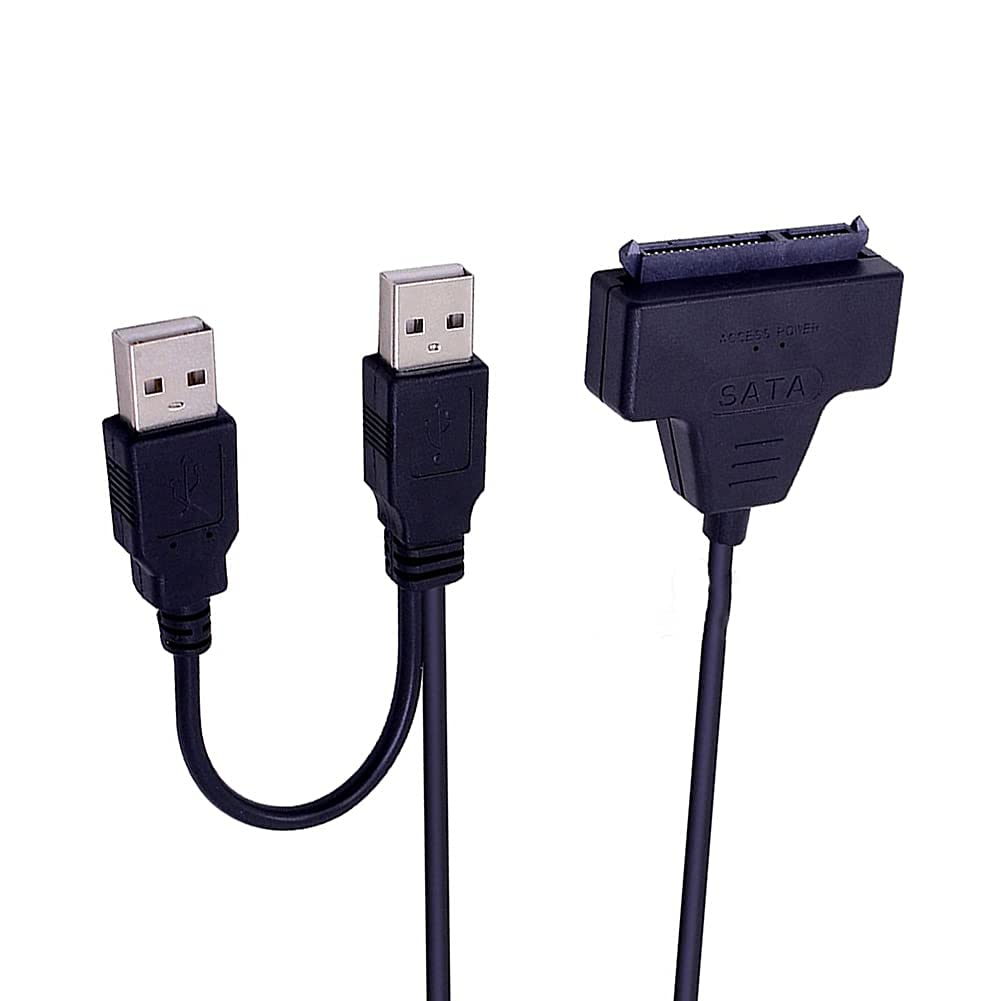 Dhruvga USB 2.0 To SATA Converter Cables For 2.5" Hard Drive HDD Adapter Connector (DHV-CBL-0044),Black (B09GRTVY33) Amazon Price History, Amazon Price Tracker