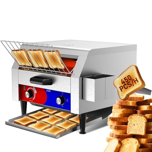 HTTSICHI 450 Slices/Hour Conveyor Toaster