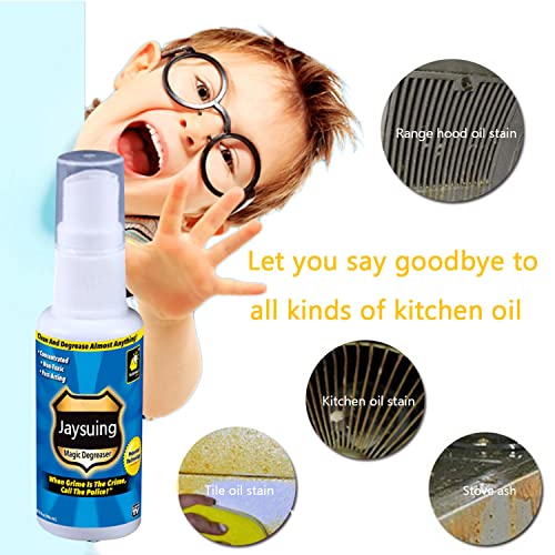 Magic Degreaser Cleaner Spray, Degreaser Cleaner Spray, Kitchen Cleaner Spray Degreaser, All Purpose Cleaner Spray (2Pcs) #TOP1