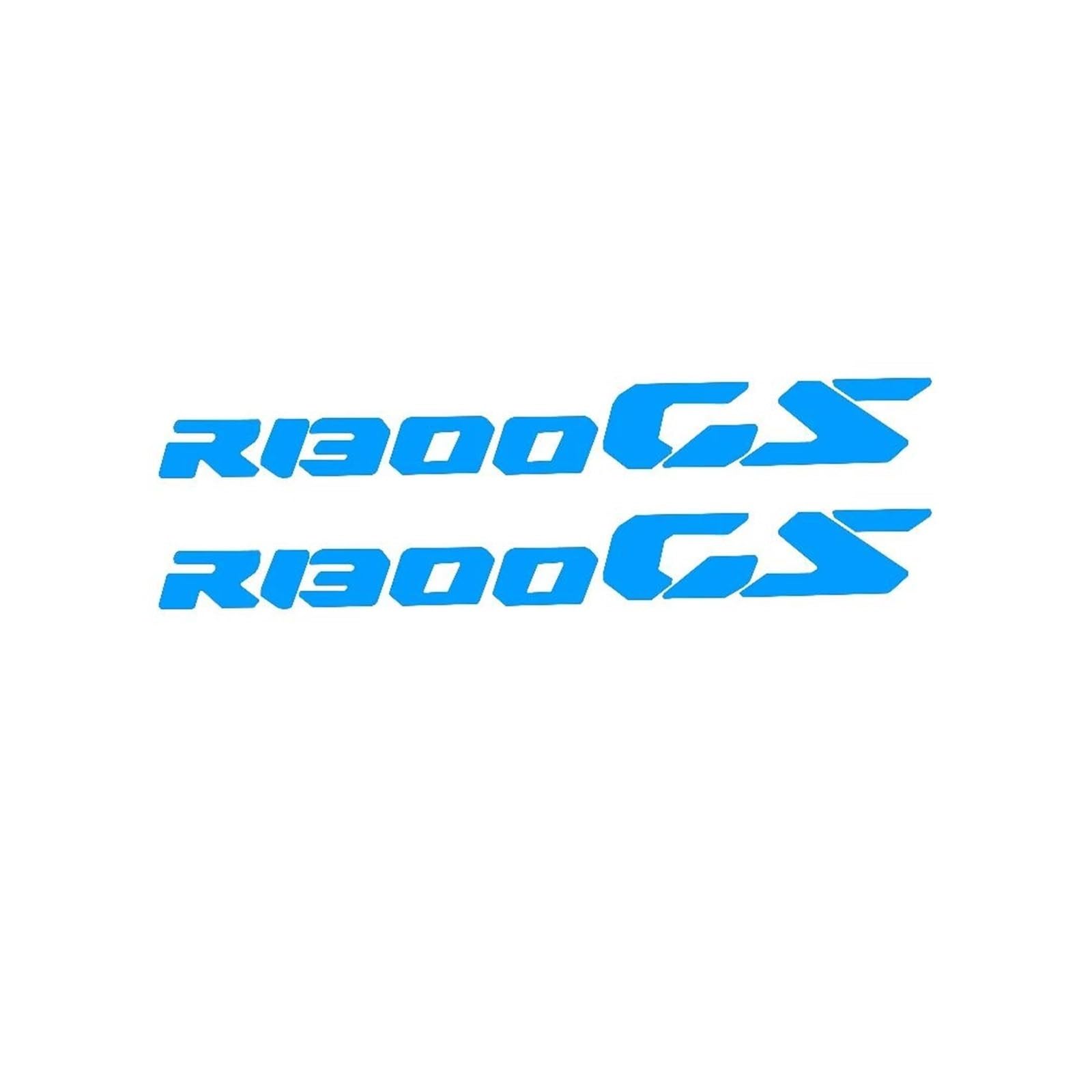 Emblem Badge Decal Tank Wheel Soft PVC Sticker for R1300GS Stickers R1300GS(Blue)