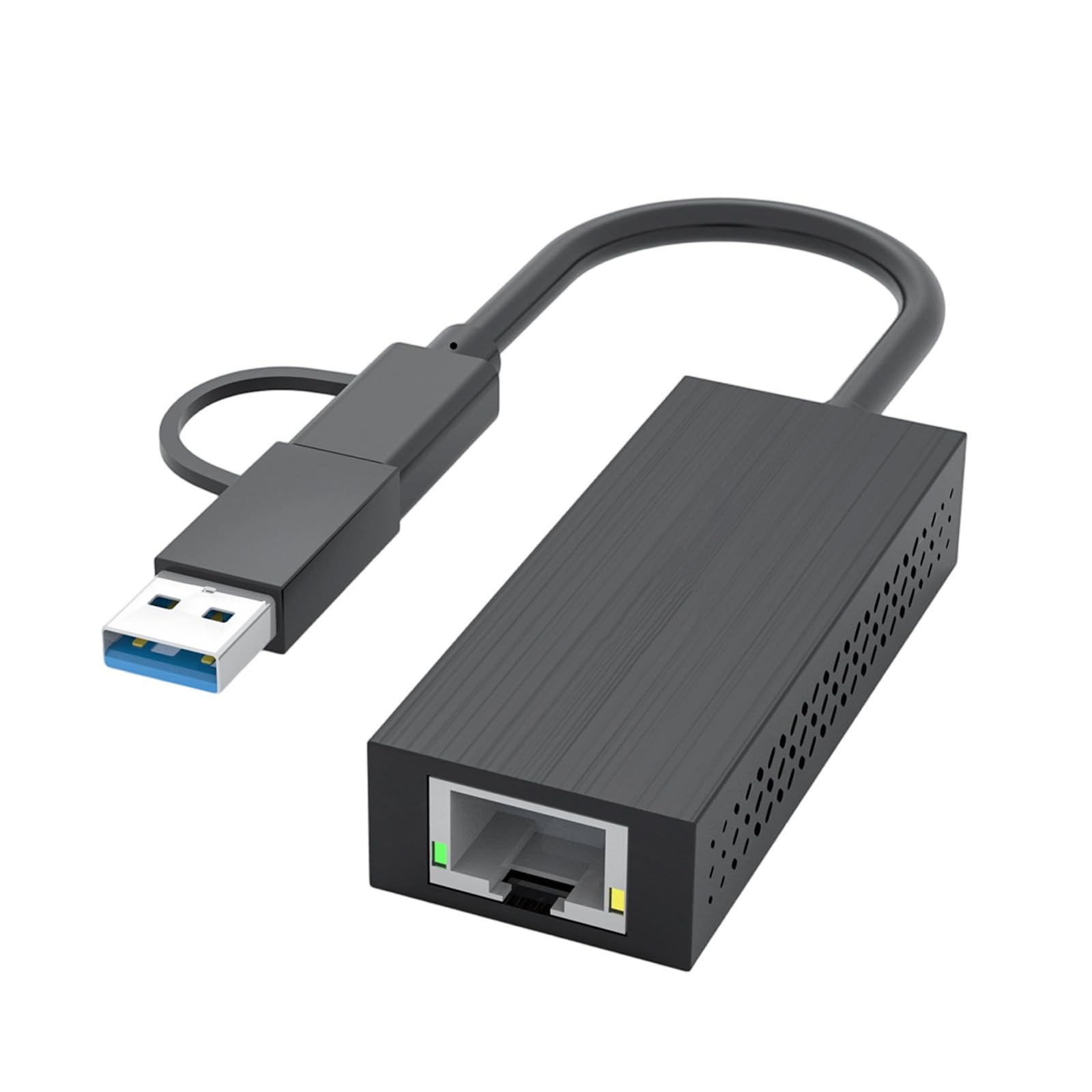 Adattatore da USB Tipo C a Ethernet Che Offre Trasferimento Rete velocità da 2 5 Gbps per Dispositivi Senza Accessorio Rete con Porta Ethernet